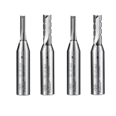 購入 滑らかなTCT直線ビット 12.7mm シャンクルータービット 直線フレーシングカット機 CNC機械ツールの online manufacture