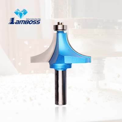 Lamboss コーナー ラウンド ビット 軸承付き 木のルーター ビット 磨き切手 精細な木工